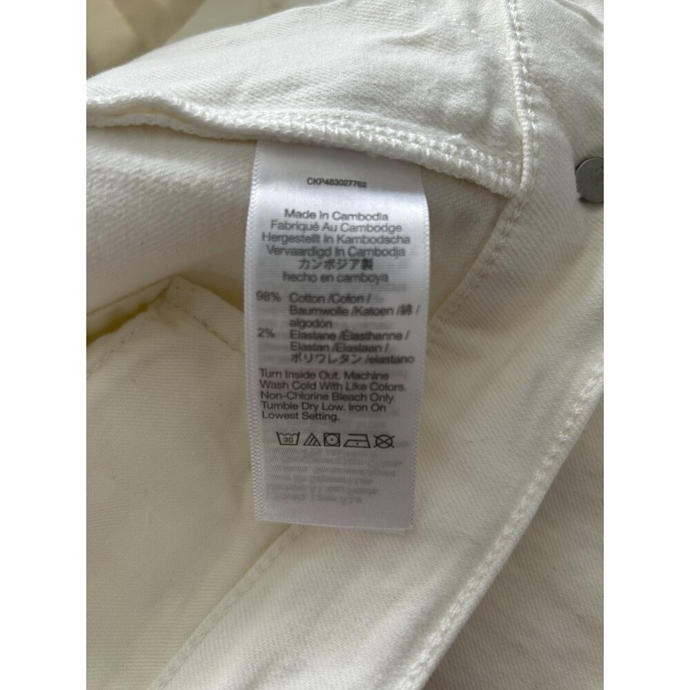 Madewell Emmett Wide-Leg Crop Jean High Rise Welt Pocket Vintage Canvas Size 23 - Picture 6 of 16